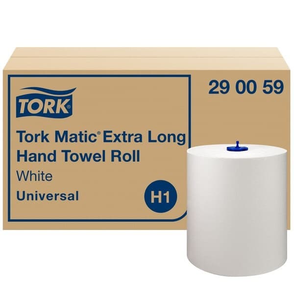 Tork Matic® Hareketli Kağıt Havlu Beyaz H1